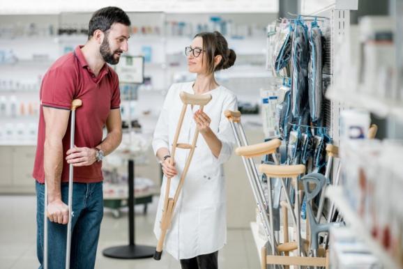 Achat et location de béquilles