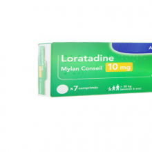 Loratadine 10mg Allergies - 7 comprimés