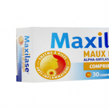 Maxilase Maux de Gorge Adulte - 30 comprimés