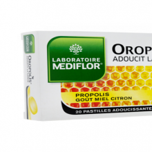 Oropolis Miel Citron - 20 pastilles