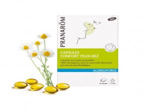 Pranarom Allergoforce Capsules Confort Yeux-Nez BIO - 30 capsules