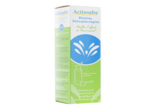 Actisoufre - Spray pour pulvérisation nasale ou buccale 100mL