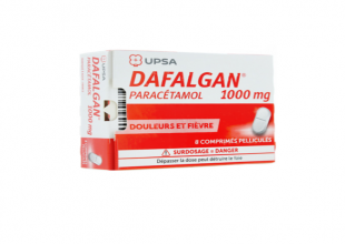 Dafalgan 1000mg - 8 comprimés pelliculés