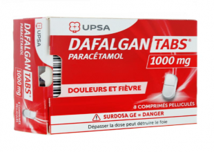 Dafalgan Tabs 1000mg - 8 comprimés pelliculés