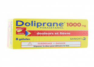 Doliprane 1000mg - 8 gélules