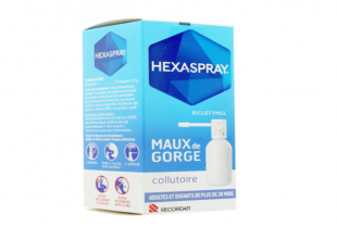 Hexaspray Maux de Gorge - Collutoire flacon 30g