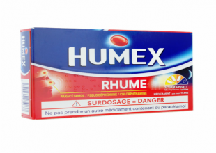 Humex Rhume jour et nuit - 12 comprimés et 4 gélules