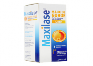 Maxilase Maux de Gorge - Sirop 200mL