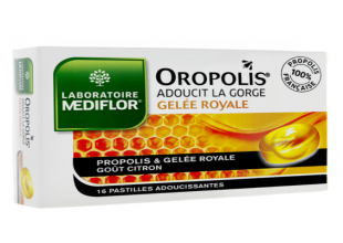 Oropolis Gelée Royale Citron - 16 pastilles