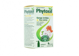 Phytoxil Gorge et Toux - Spray buccal 20mL