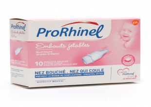 ProRhinel Embouts jetables pour Mouche bébé - 20 Embouts souples à usage unique
