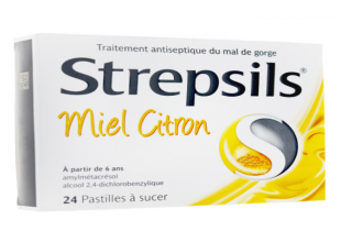 Strepsil Miel Citron - 24 pastilles