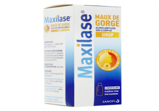 Maxilase Maux de Gorge - Sirop 125mL