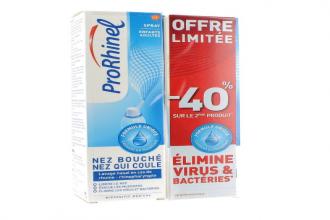 ProRhinel Spray Enfants/Adultes - Spray nasal Lot de 2 x 100mL