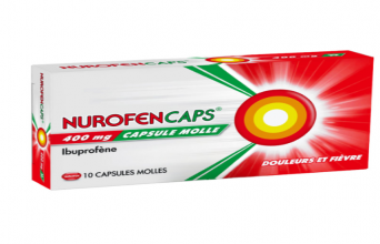 NurofenCaps 400mg - 10 Capsules molles