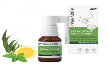 Pranarom Aromaforce Spray Gorge BIO - Spray buccal 15mL