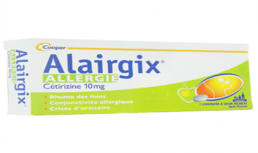 Alairgix Allergie Cétirizine - 7 comprimés