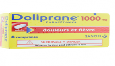 Doliprane1000mg - 8 comprimés